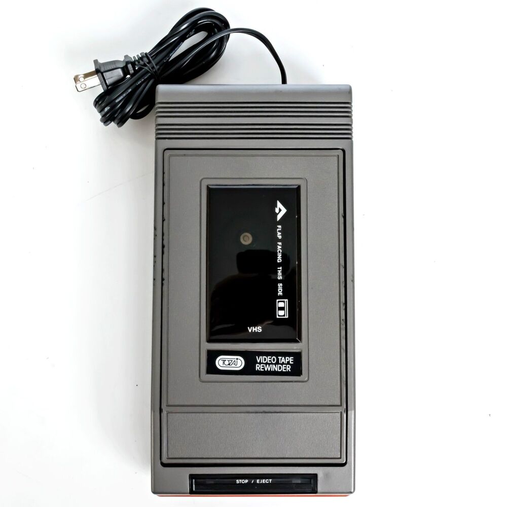 Tozai VHS Video Tape Rewinder Model JU-80V Tested / Working